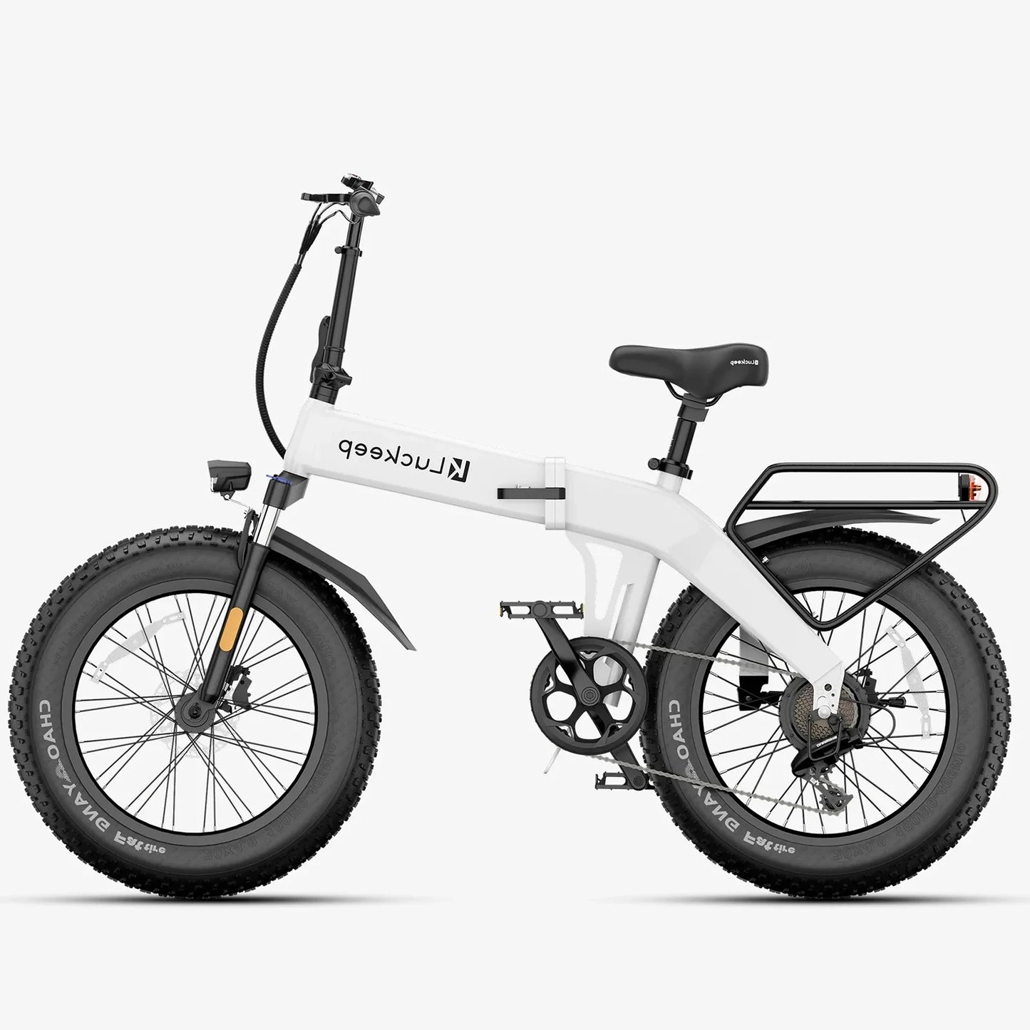 Luckeep X1 Fold Electric Bike 1400W Peak Motor 48V 15Ah Battery 20 Inch Fat Tire