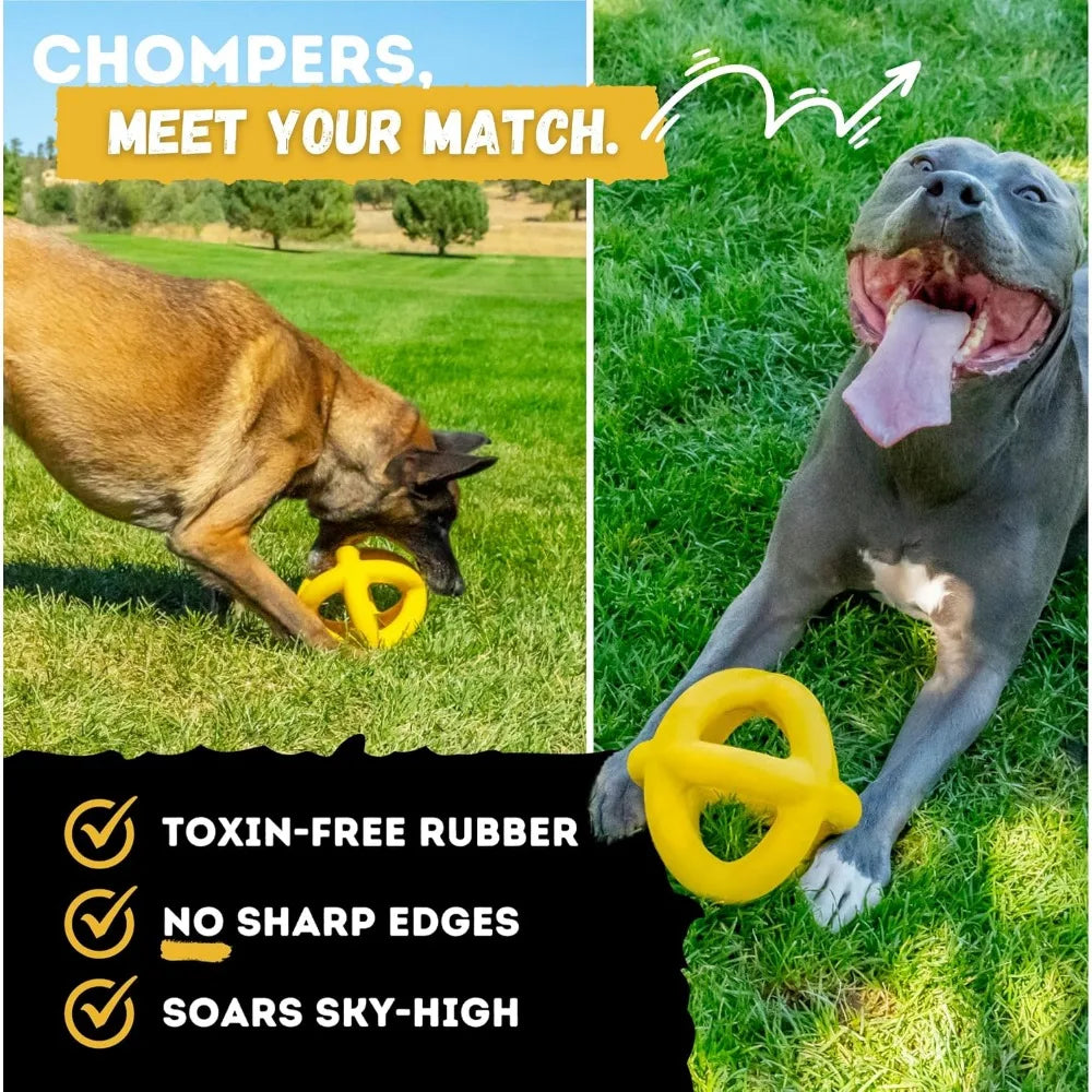 Indestructible Giant XL Dog Ball Lifetime Replacement Safe Non Toxic Rubber