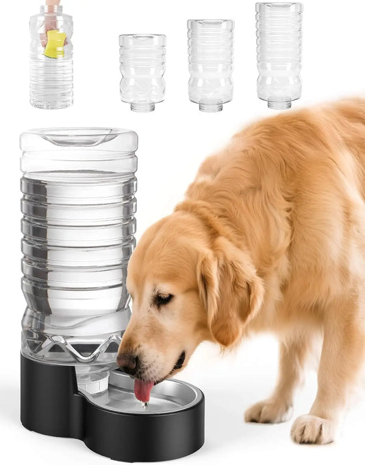 Automatic Pet Water Dispenser With Gravity Feed Plastic For Cats And Dogs