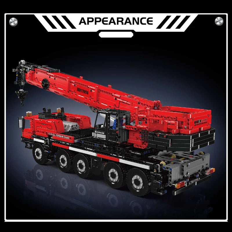Mould King 17073 17074 LTM 1110 RC Crane Lego Compatible Building Block Set