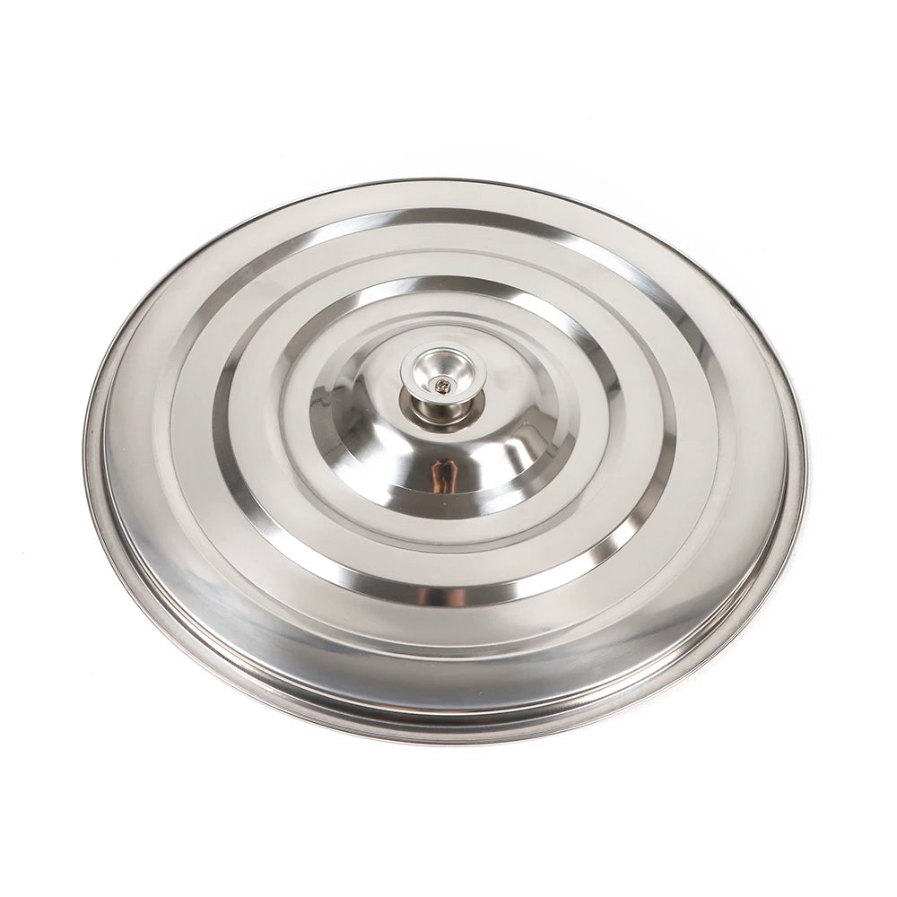 35L Multipurpose Thickened Stainless Steel Cooking Pot Large Capacity Soup Stock Pot with Lid and Handle for Home and Restaurant