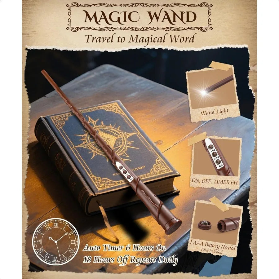 Halloween Floating Candles With Wand LED Lights 20Pcs