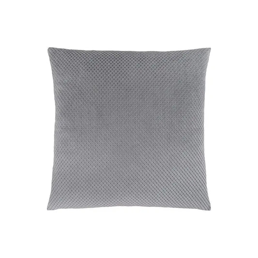 18x18 Grey Decorative Throw Pillows Hypoallergenic Polyester Inserts