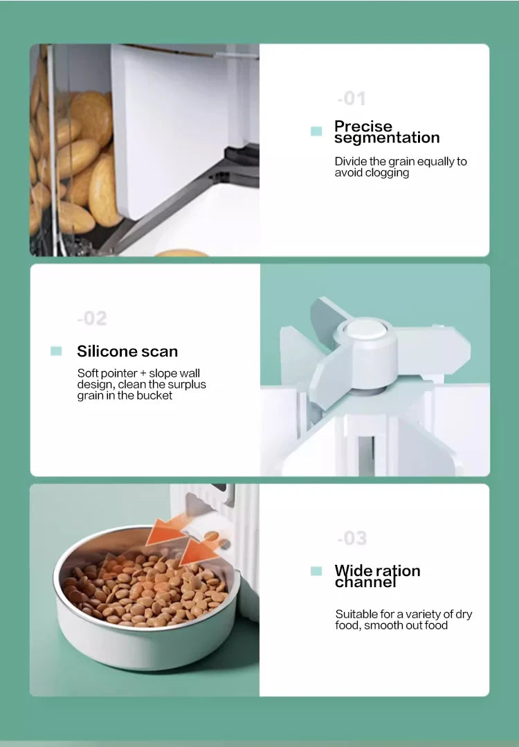 Papifeed Cat Automatic Feeder WiFi Remote Dispenser