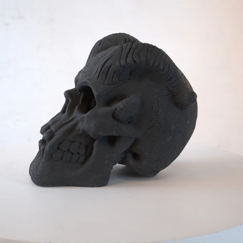 Refractory Fireproof Imitated Human Skulls Gas Log