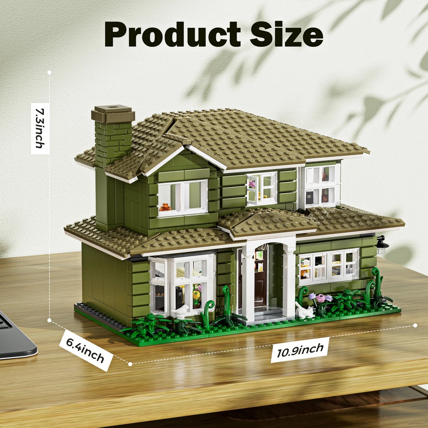 Dunphy House Building Blocks Set 1176 PCS Modern Architecture Model Bricks Gift