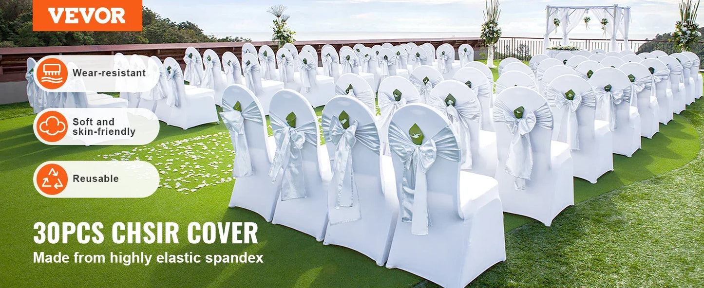 VEVOR Stretch Spandex Chair Covers Removable Slipcovers