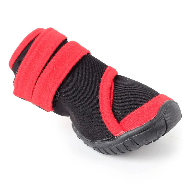 Waterproof Dog Shoes Anti Slip Winter Warm Snow Boots For Large Dogs Outdoor