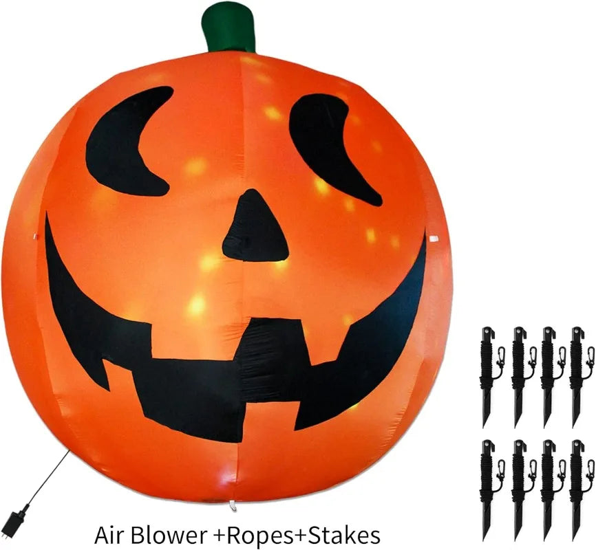 10 Feet Halloween Inflatable Giant Pumpkin With LEDs