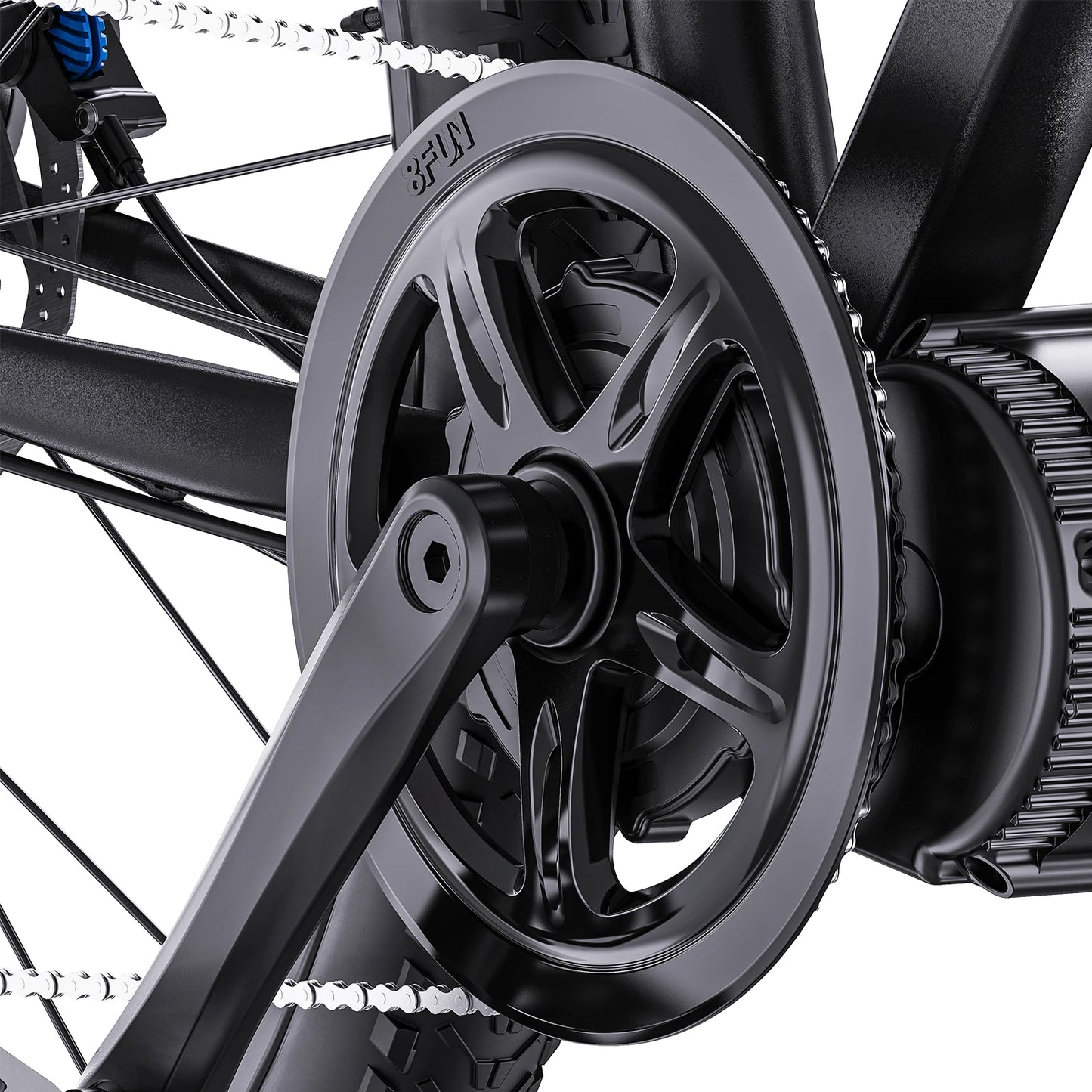 Bafang 750W 48V Mid Drive Motor BBS02B For eBike Kit