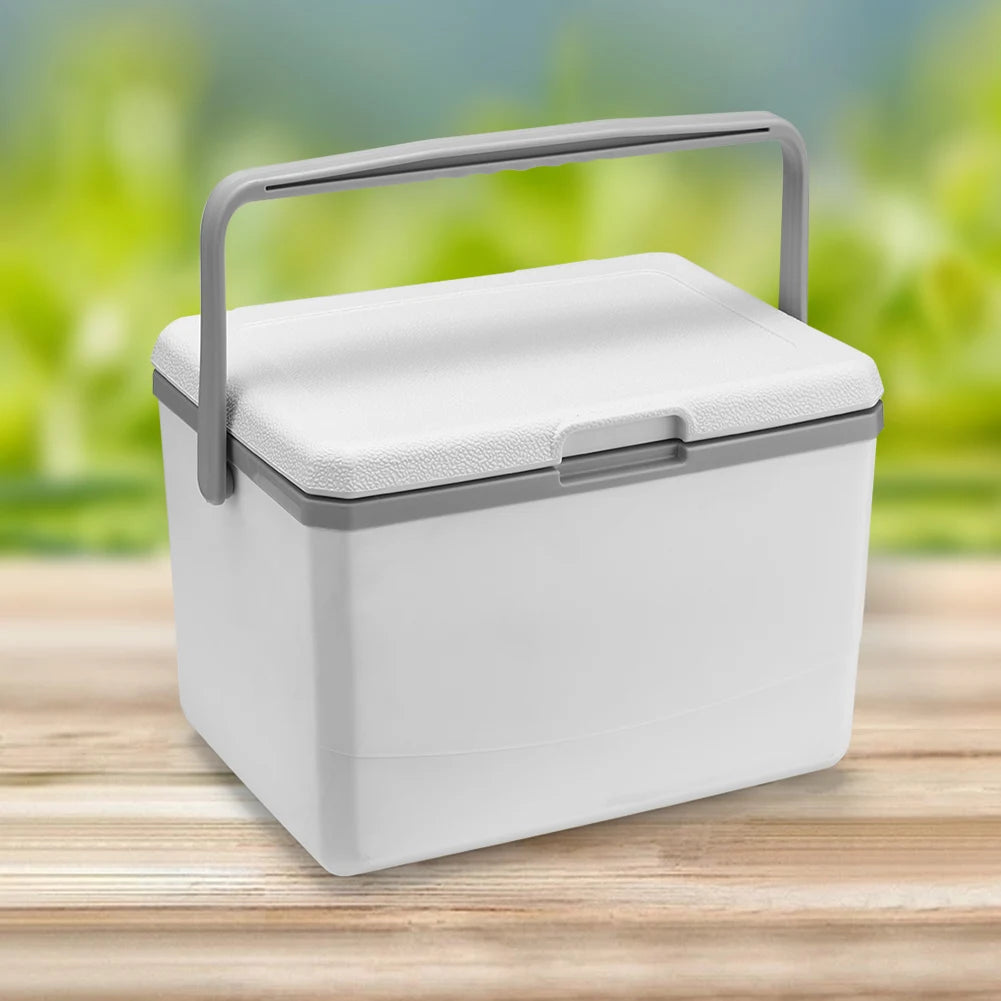 5L Insulated Portable Cooler With Handle Car Refrigerator For Camping Tailgating