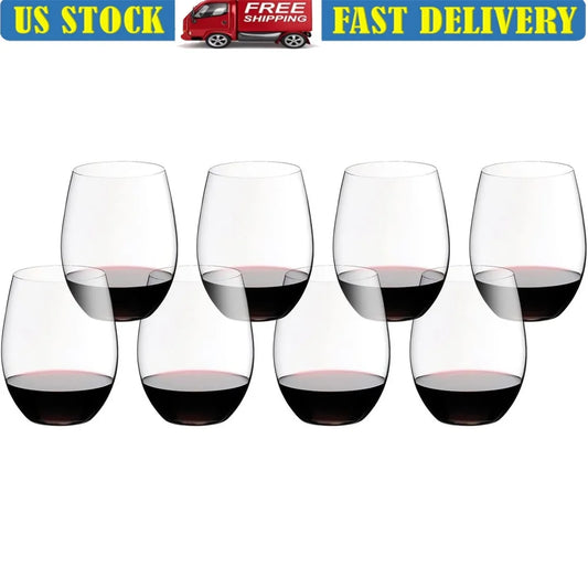 Crystal Wine Glass Set Non Leaded Dishwasher Safe Cabernet