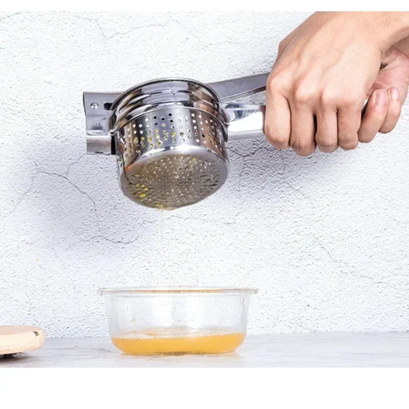 Stainless Steel Potato Masher Ricer Puree Press Kitchen Tool