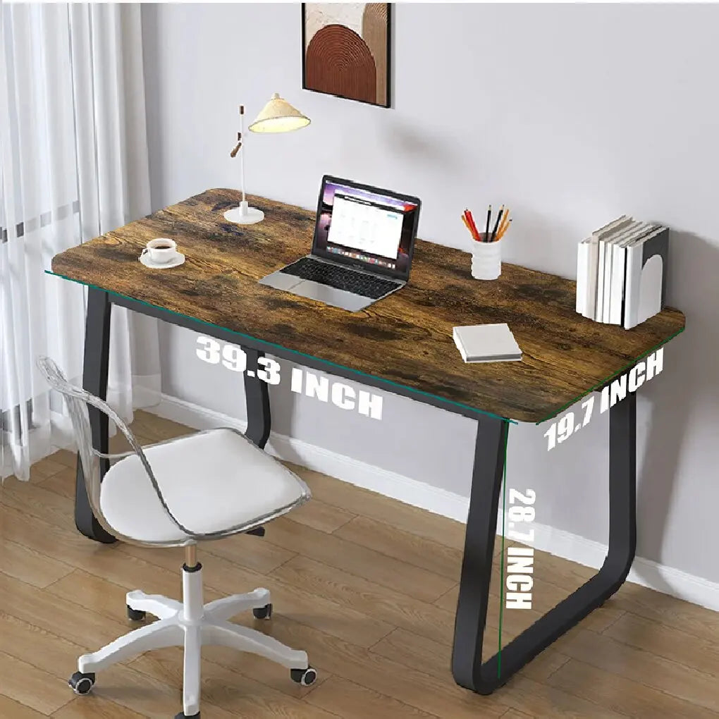 White Computer Desk Modern Simple Style Home Office Bedroom