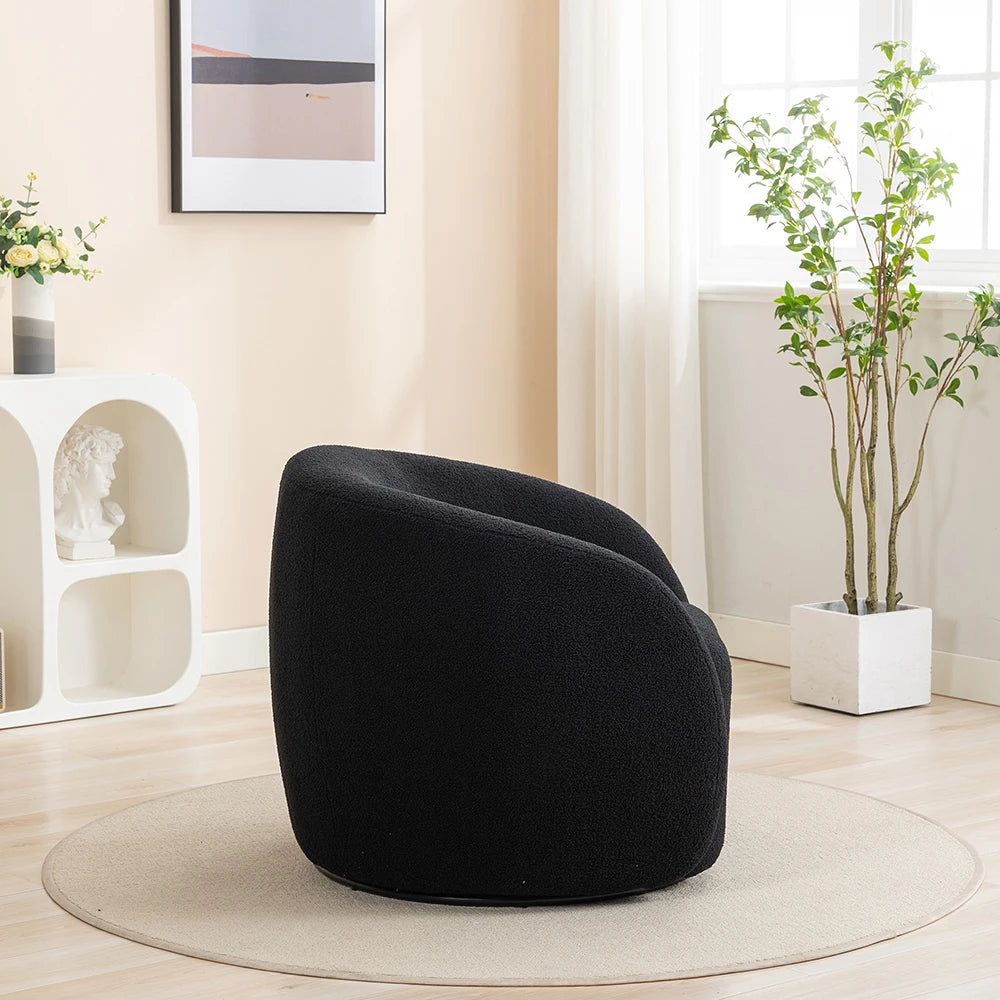 SEYNAR Velvet 360 Swivel Accent Armchairs Set Of 2