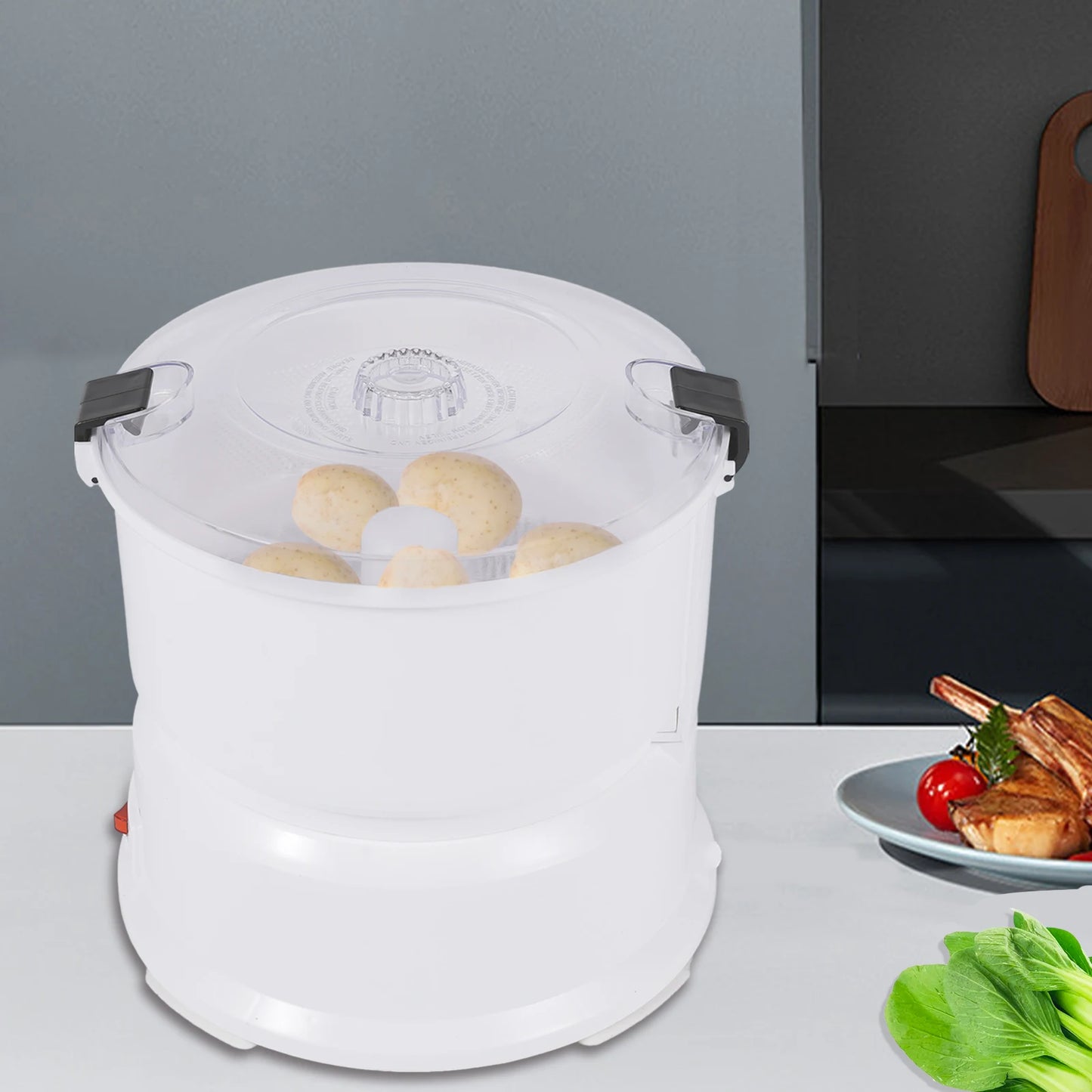 Electric Potato Peeler Fast Fully Automatic Labor Saving
