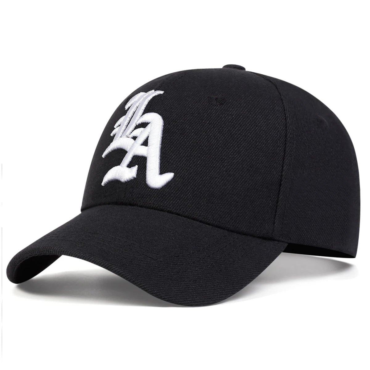 Unisex Gothic Embroidered Letter Baseball Cap Adjustable Outdoor Sunscreen Hat