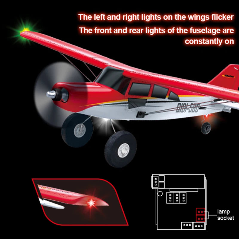 Qidi560 RC Plane Moore M7 Off Road 4CH Brushless EPP Foam
