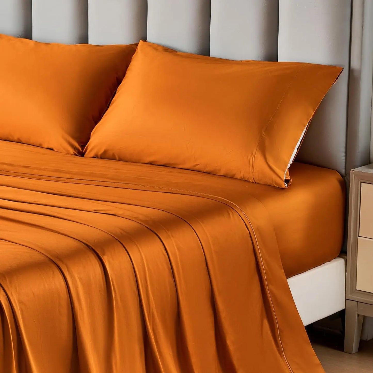 Simple And Opulence 100 Percent Egyptian Cotton 4Pc Set