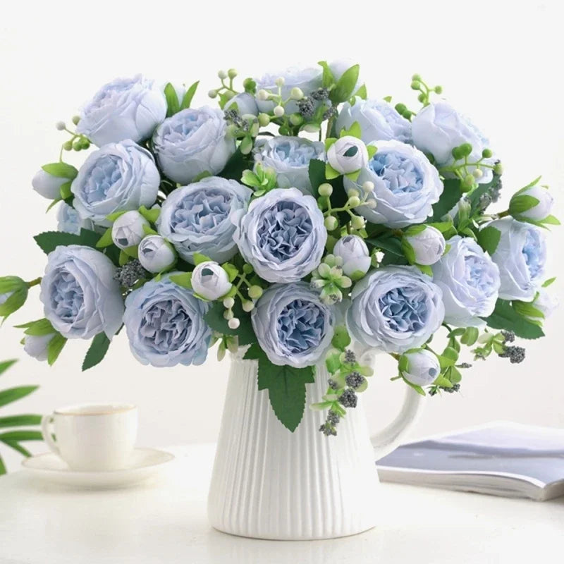 Artificial Rose And Peony Flowers Set One To Three Pcs High Quality Wedding Arch