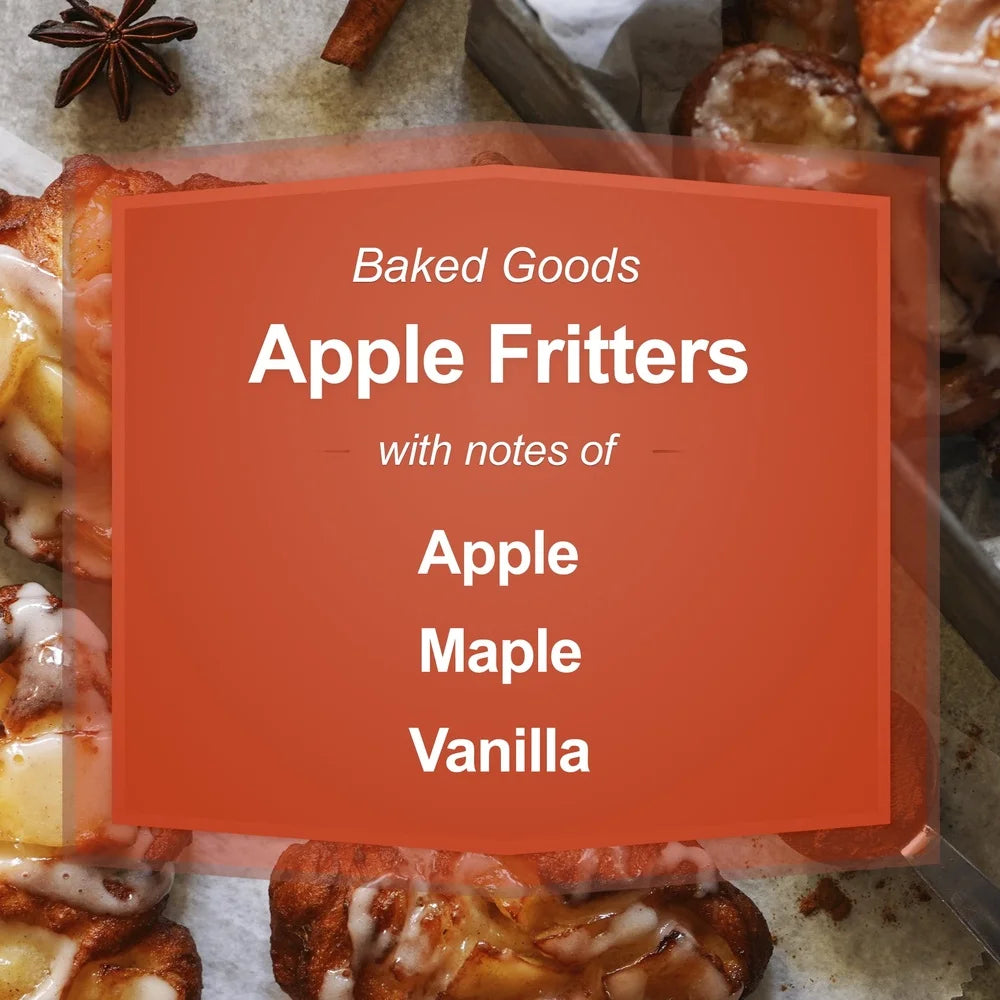 Apple Fritters Scented Candle 20oz Glass Jar Aromatherapy Home Fragrance