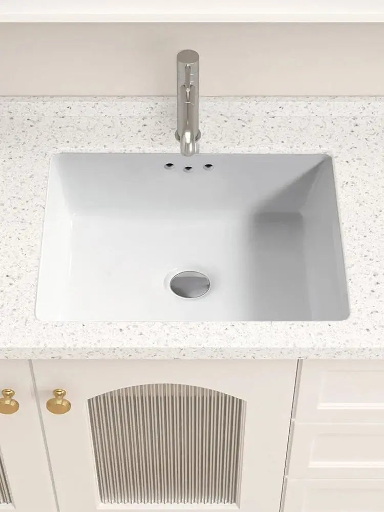 Undermount Rectangular Bathroom Sink 13.78 X 12 Inches