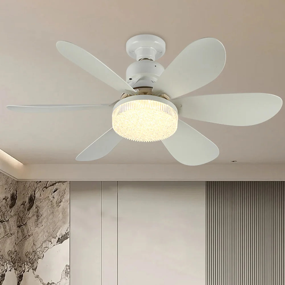 Socket Fan Lamp E26 E27 Base Wireless Remote Control LED Bulb Ceiling Fan Replacement for Bedroom Living Room Kitchen Balcony