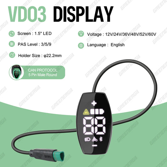 BAFANG UART CAN Display DPC18 DZ40 DM03 EKD01 Bluetooth