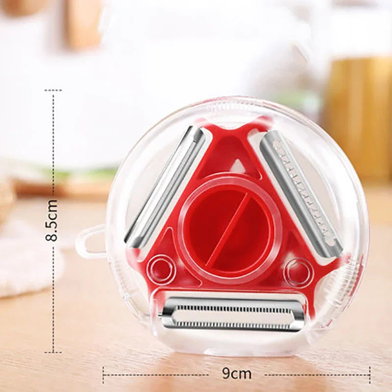 ThreeInOne Kitchen Peeler Grater Carrot Cutter Fruit Tool