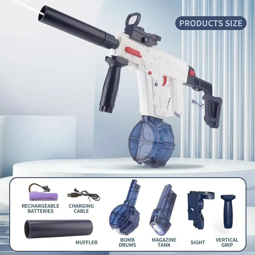 Electric Water Gun For Adults And Kids Long Range Up To 25 Feet Summer Toy