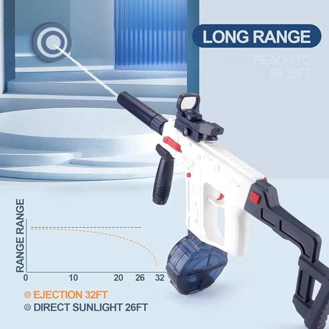 Electric Water Gun For Adults And Kids Long Range Up To 25 Feet Summer Toy
