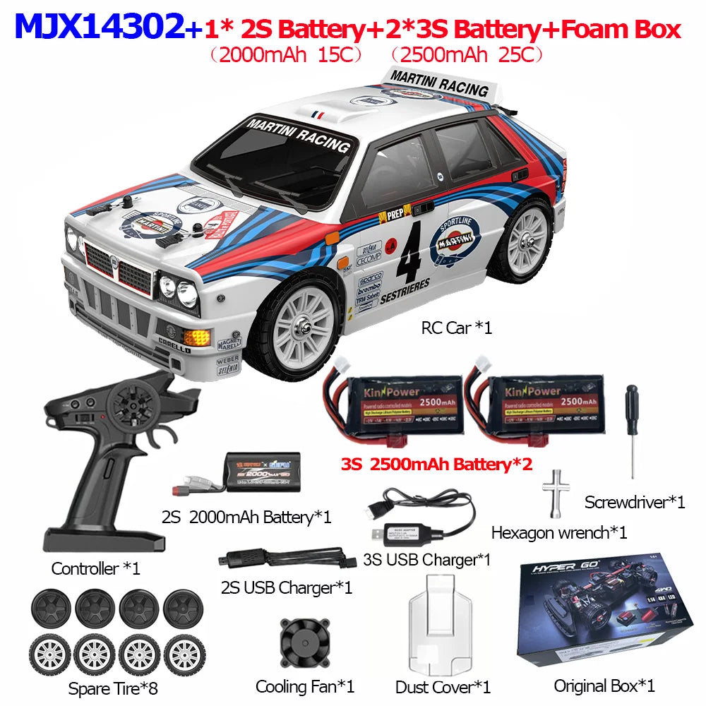 MJX Hyper Go RC Car 55kmh Brushless 4WD Off Road Toy