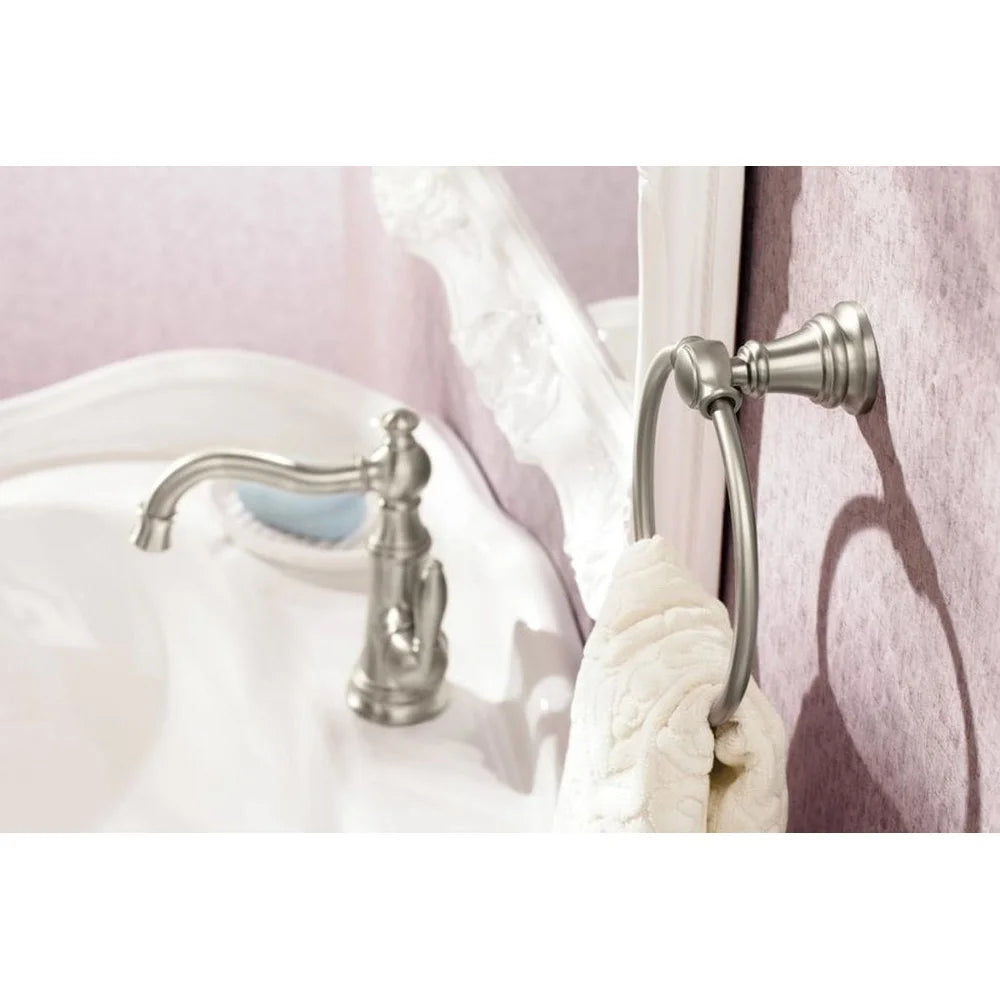 Weymouth Collection Zinc Towel Ring Rust Resistant Bronze