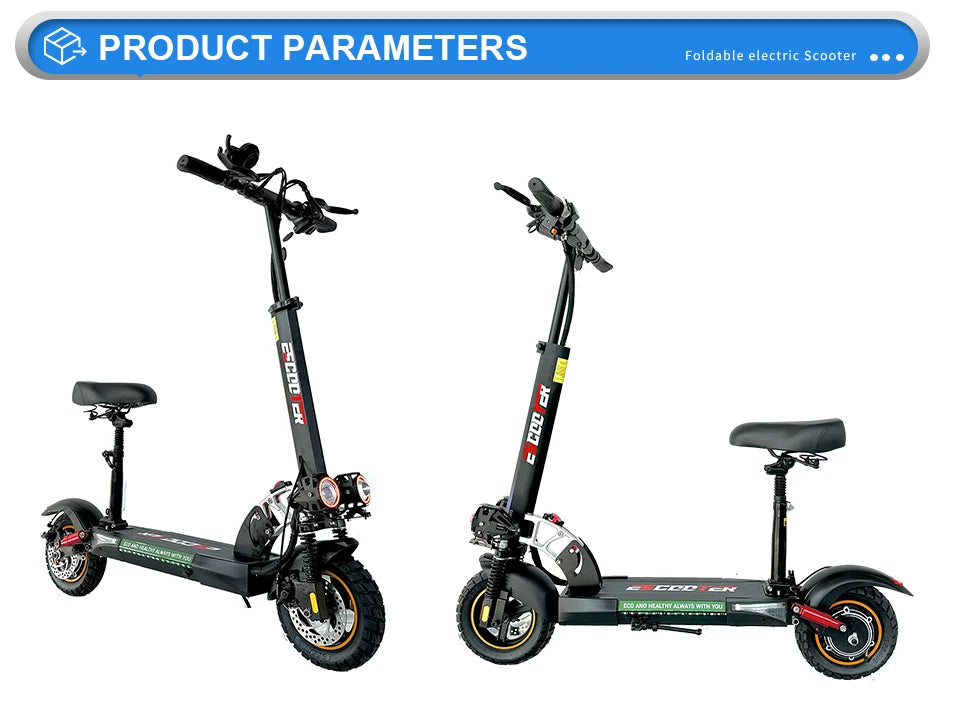 Emanba L10 Pro 800W Electric Kick Scooter 45 to 55km Range Per Charge Off Road