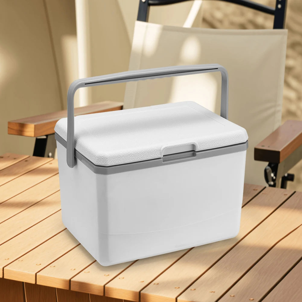 5L Insulated Portable Cooler With Handle Car Refrigerator For Camping Tailgating