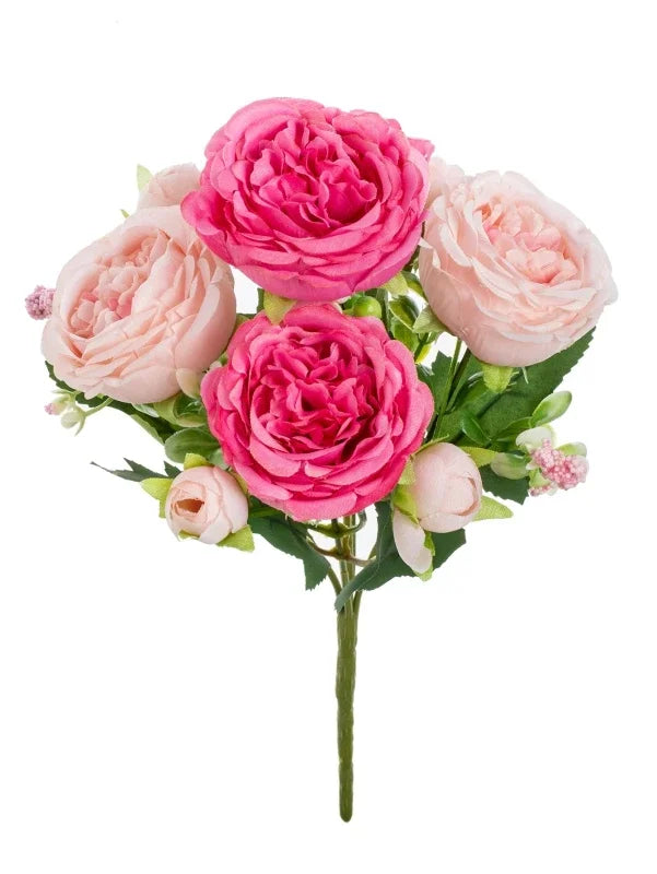 Artificial Rose And Peony Flowers Set One To Three Pcs High Quality Wedding Arch