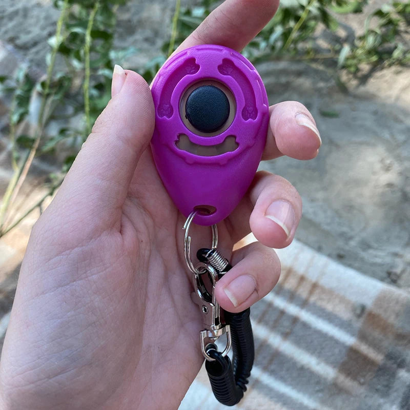 Dog Training Clicker With Adjustable Wrist Strap For Dogs And Cats