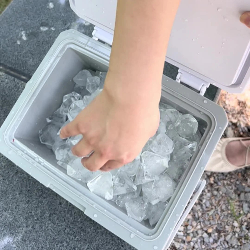 5L Insulated Portable Cooler With Handle Car Refrigerator For Camping Tailgating