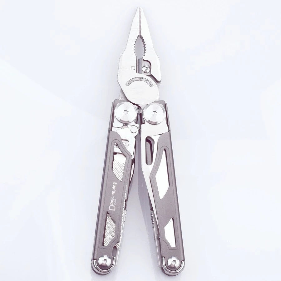 Daicamping DL30 Multitool EDC Clamp Knife Scissors Pliers