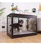 Cozy Wooden Indoor Dog House For Small Pets With Air Vents