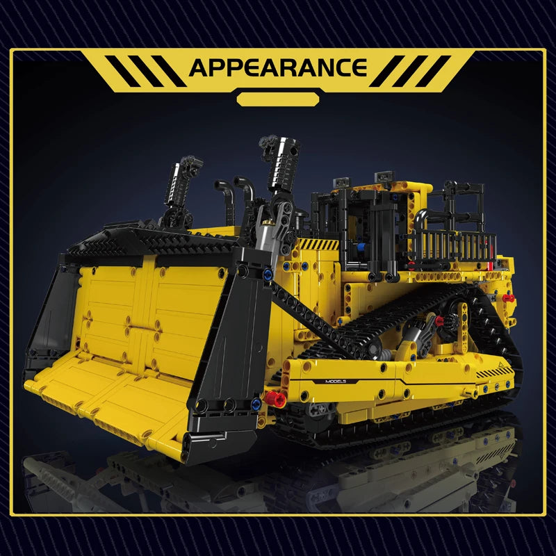 Mould King 15084 D11 Bulldozer RC Building Block Set With App Control