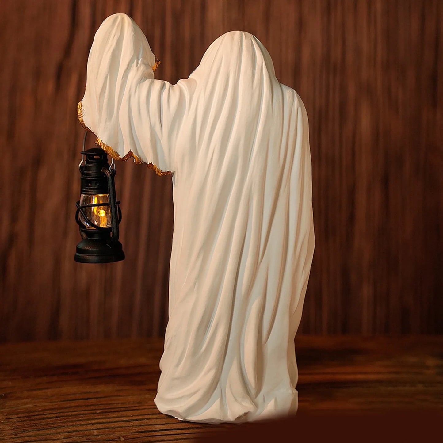 Dark Mysterious Man In Black Halloween Decoration Creative Ornaments Home Decor