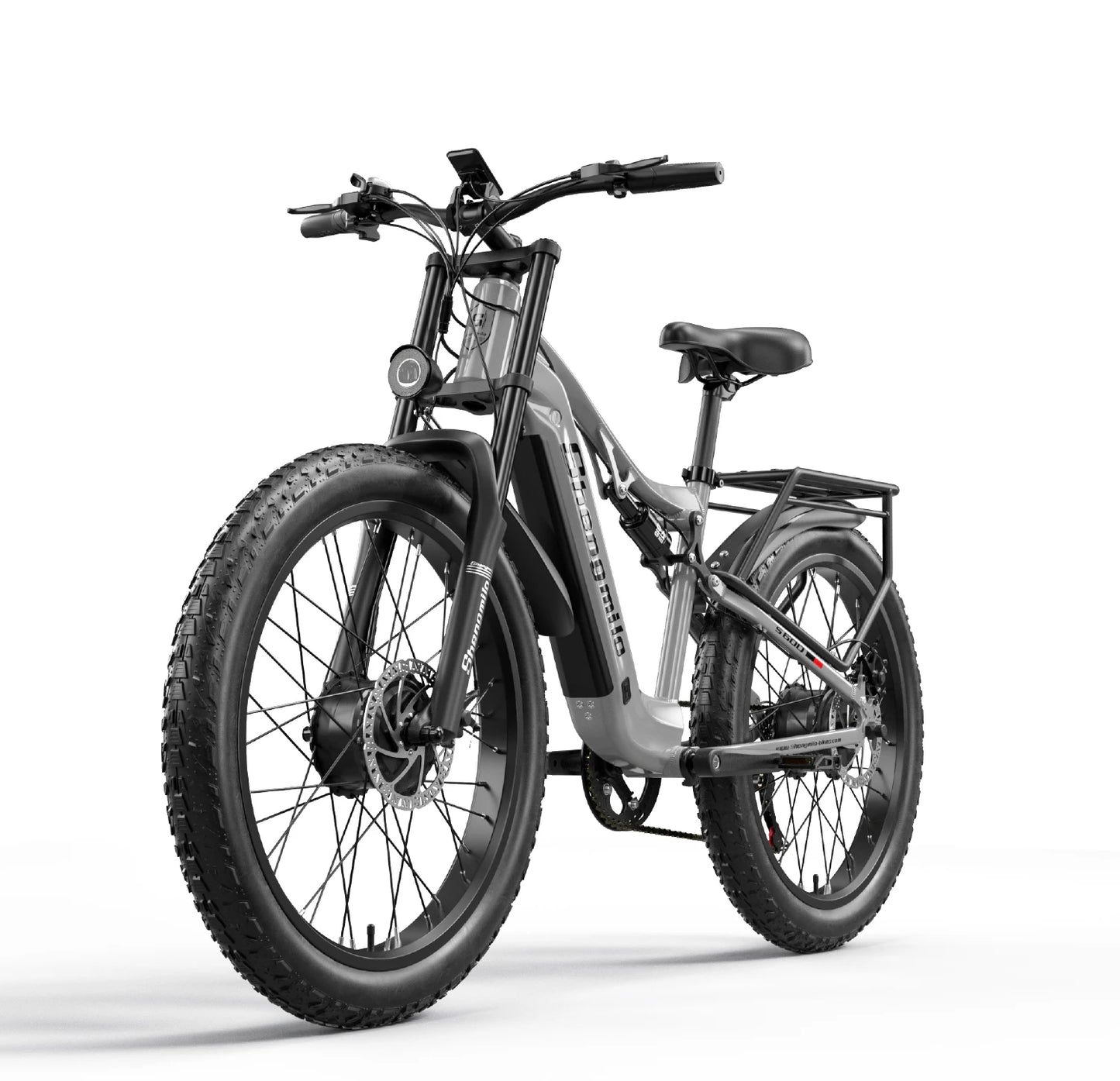 Shengmilo S600 26 Inch Electric Mountain Bike 2000W Dual Motor Fat Tire 17.5Ah