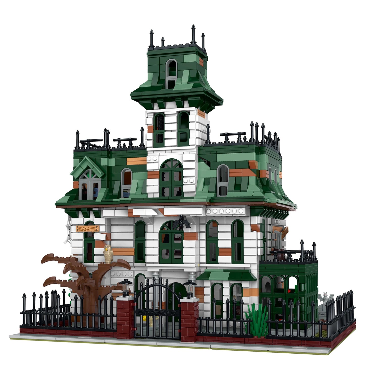 Addams Spooky Manor Building Blocks Nightmare Castle Model Toy for Adults