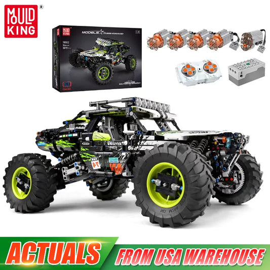 Mould King 18002 4WD RC Buggy Building Block Set Compatible With Lego