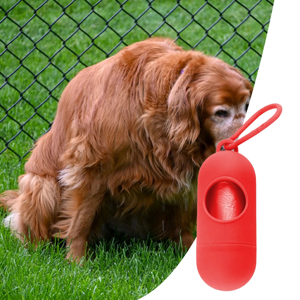 Biodegradable Dog Poop Bags With Dispenser For Pets