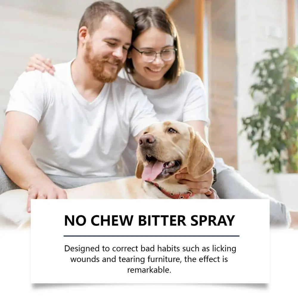 Anti Chew Spray For Dogs And Cats Stop Barking Licking Bitter Training Spray
