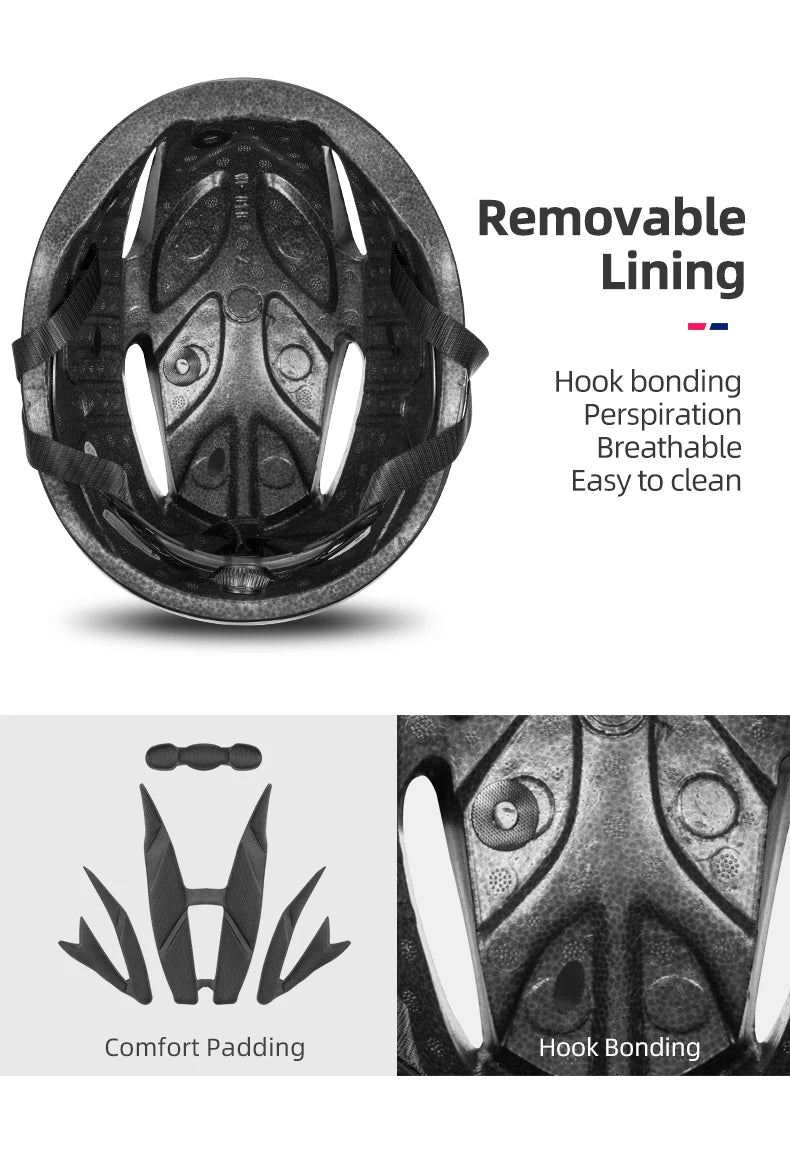 RockBros Bike Helmet EPS Integrally Molded Lightweight Breathable Safety Helmet