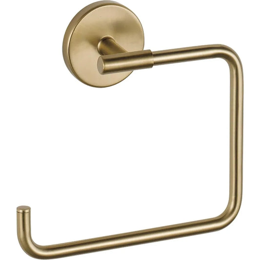 Hand Towel Holder Champagne Bronze Bathroom Wall Rack