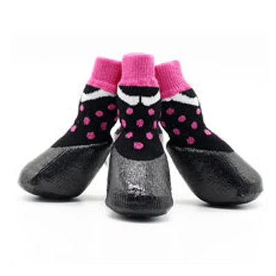 Waterproof Dog Boots Non Slip Rain Snow Socks for Small Medium Large Dogs